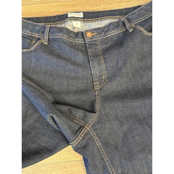 ST. JOHNS BAY AVERAGE DENIM BERMUDA SHORTS WOMENS PLUS SIZE 24W - Picture 2 of 9